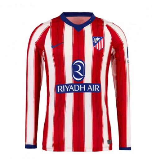 Atletico Madrid Domácí Dres 2026-27 Dlouhý Rukáv Atletico Madrid Domácí Dres 2026-27 Dlouhý Rukáv